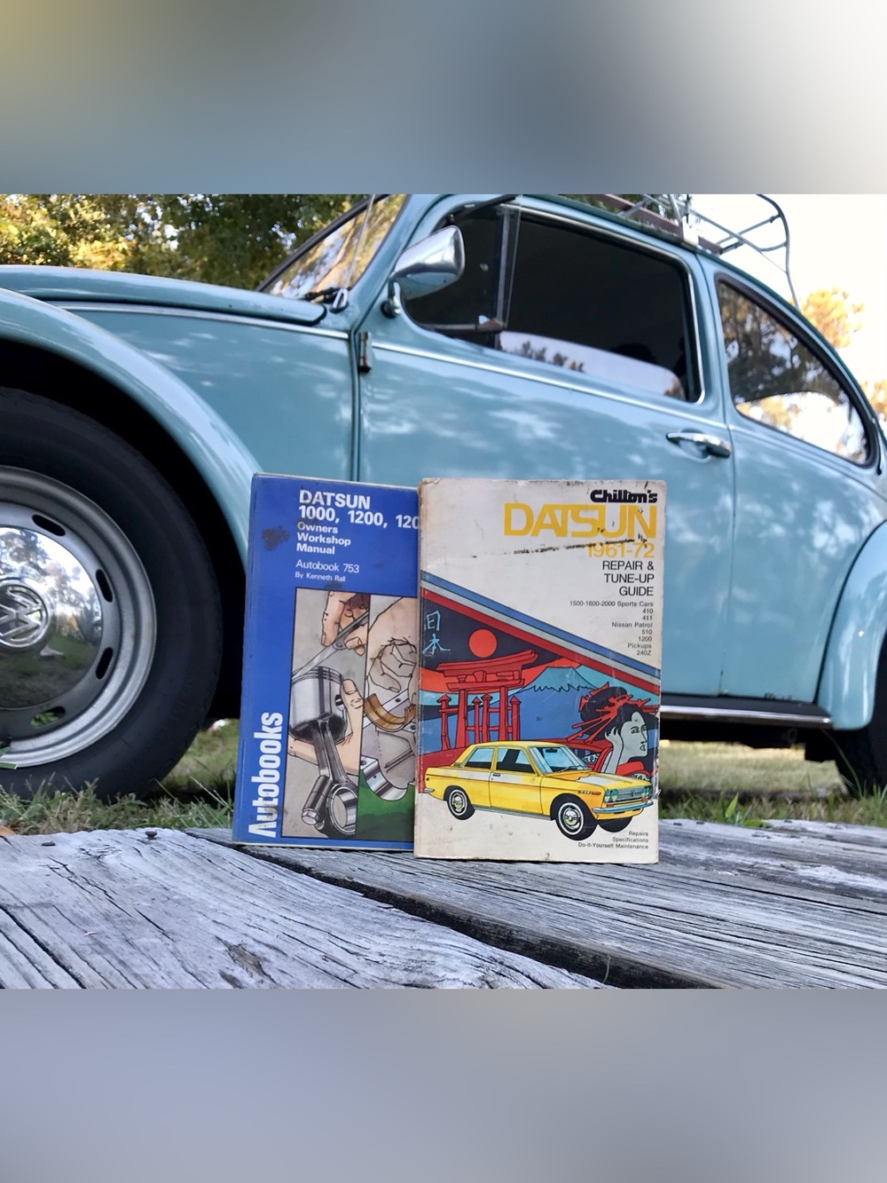Autobooks Chiltons Datsun Car Vehicle Tune Up Owners Repair Handbook Guide